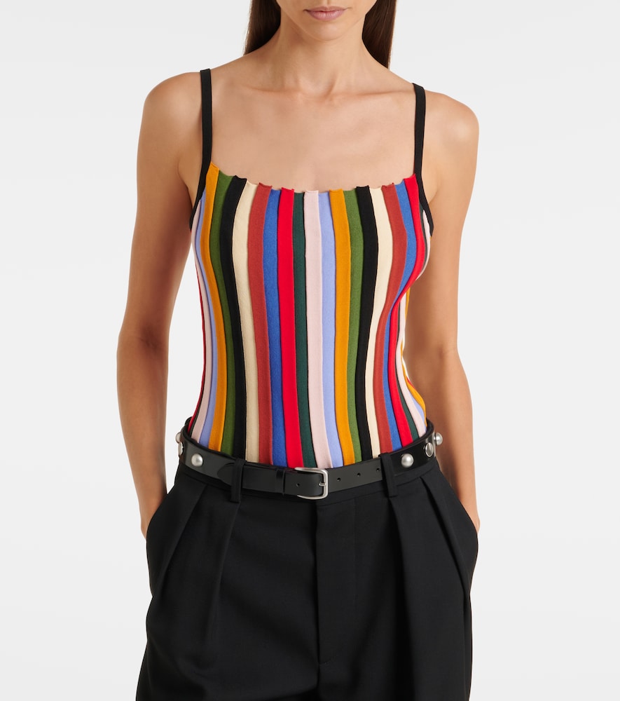 Skye striped tank top