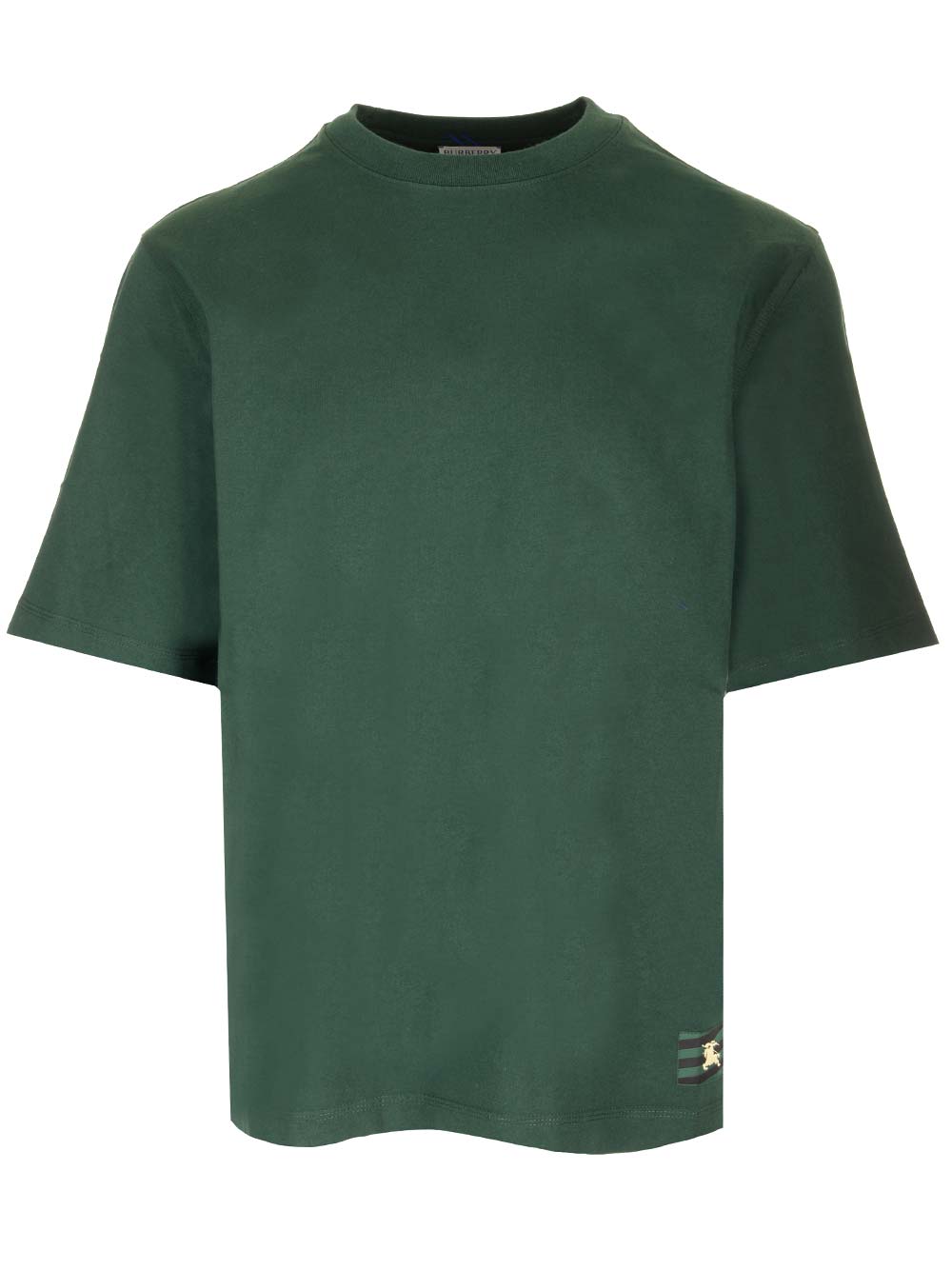 EKD logo-patch jersey T-shirt - Green