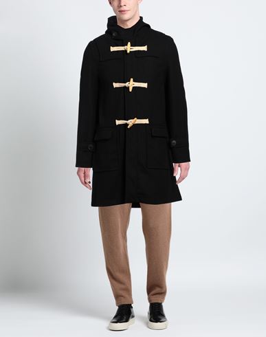 Man Coat Black