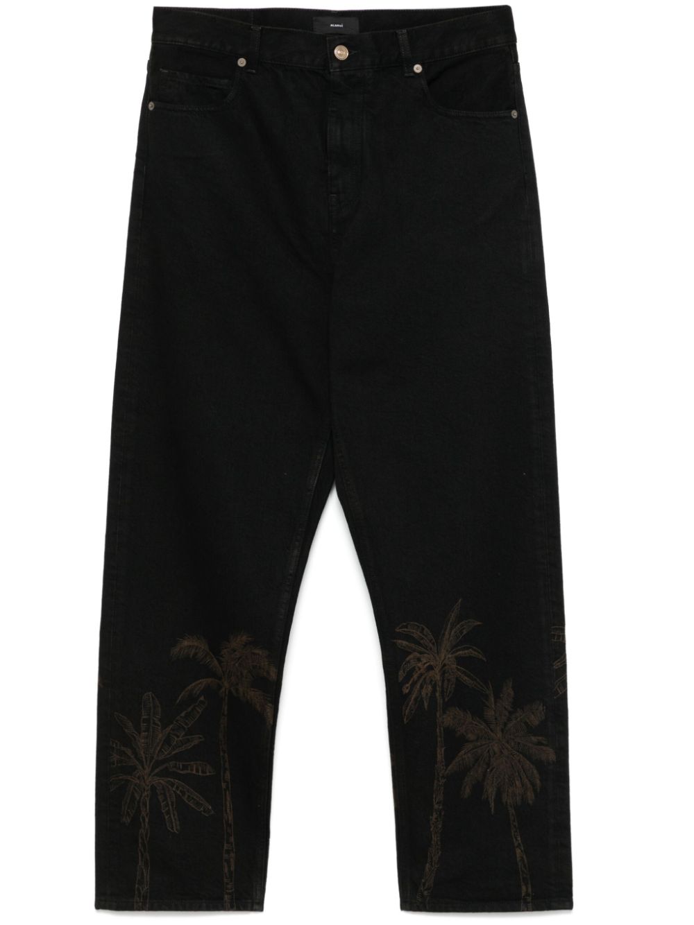 Jungle Toile De Jouy jeans - Black