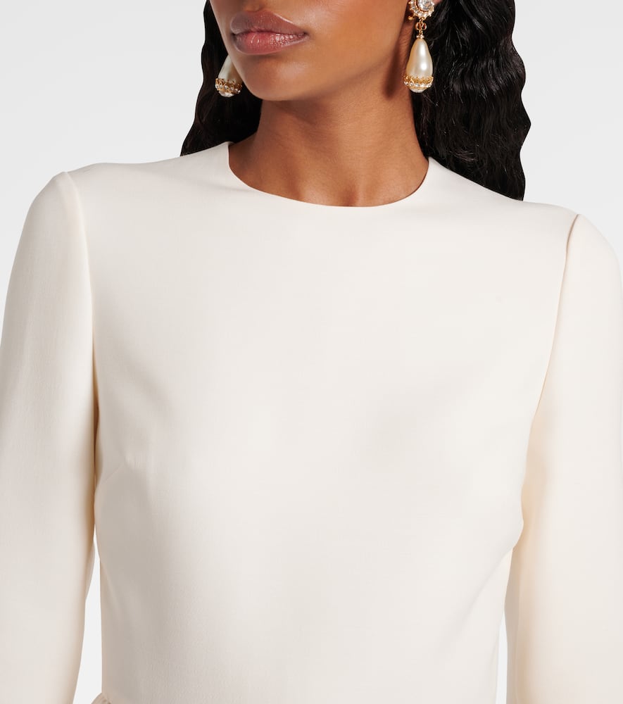Crêpe Couture midi dress