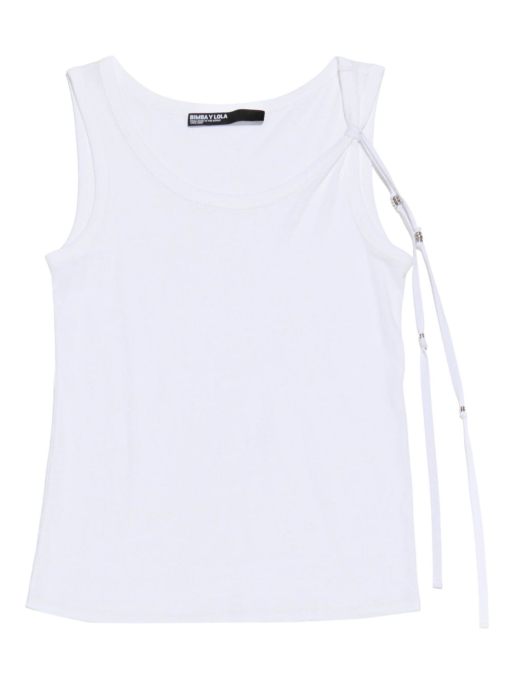 Bimba y Lola knot-detail tank top - Neutrals