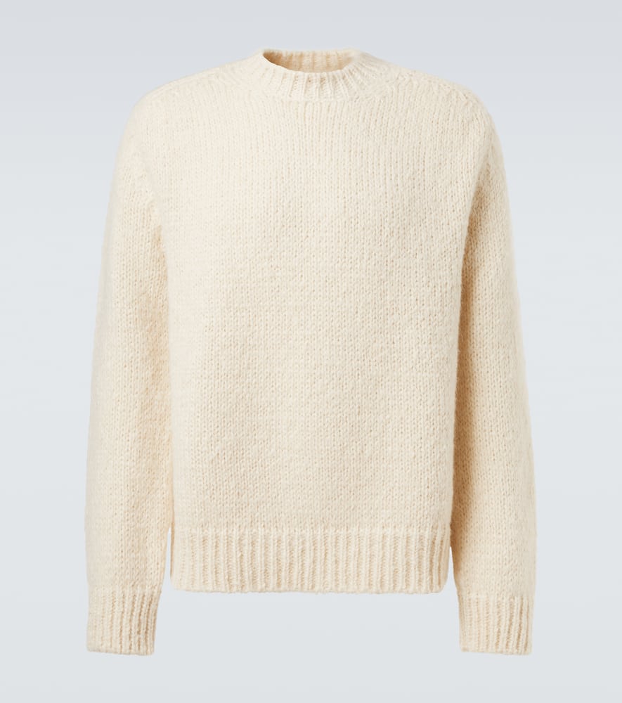 Mohair and alpaca-blend sweater