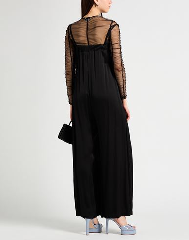 Woman Jumpsuit Black Size 4 Viscose