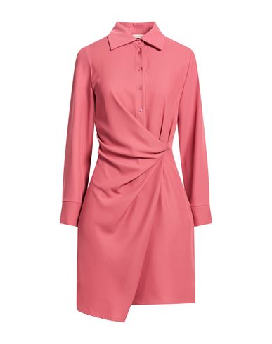 Woman Mini dress Antique rose Size 6 Polyester, Elastane