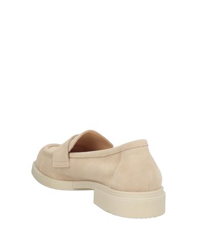 Woman Loafers Ivory Size 10 Leather