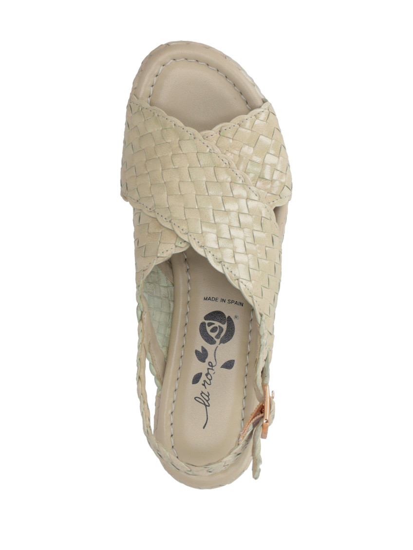 Natural Braided Sandals