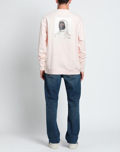 Man Sweatshirt Blush Size S Cotton, Polyester
