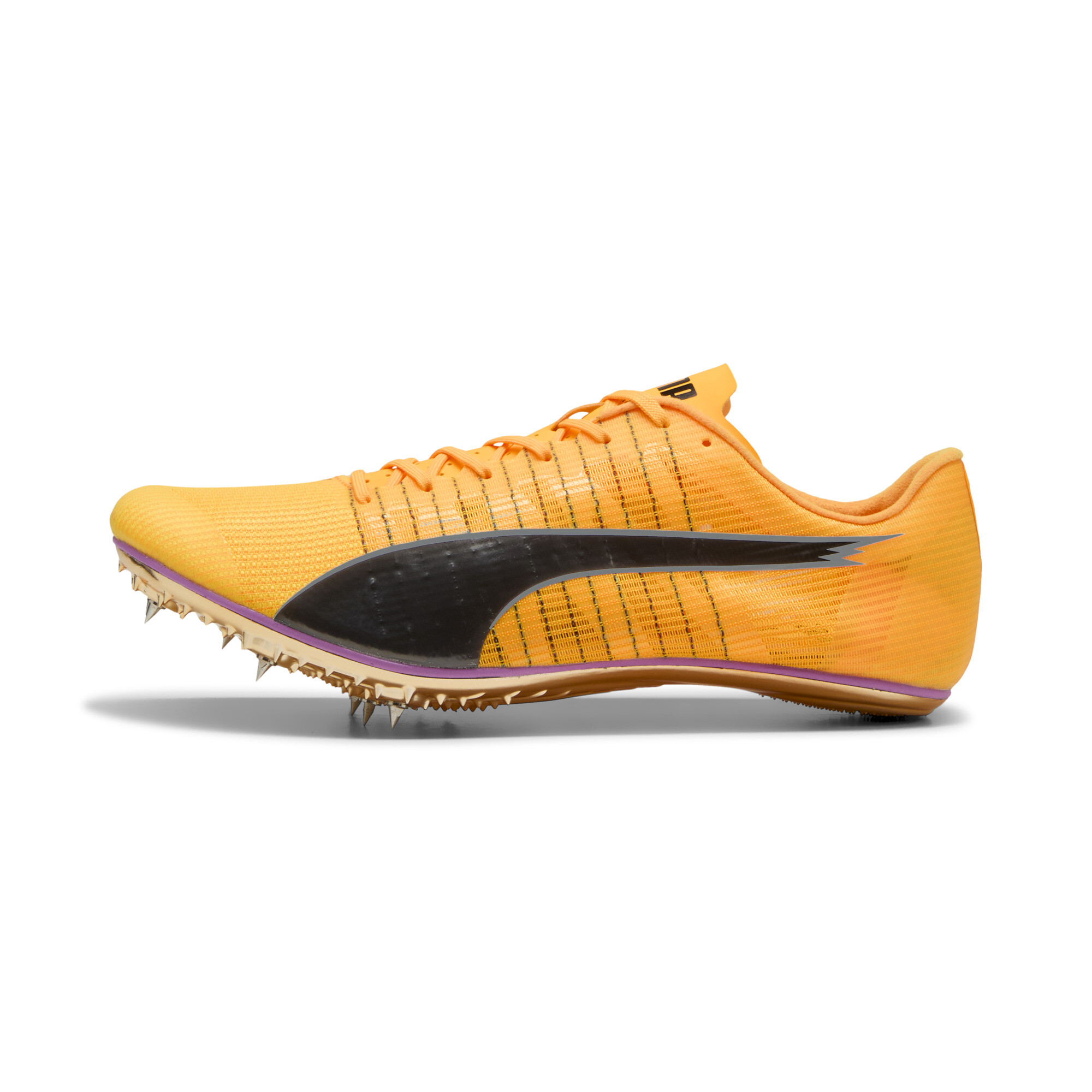 PUMA evoSPEED Brush 6 Track & Field Sprinting Spikes in Orange