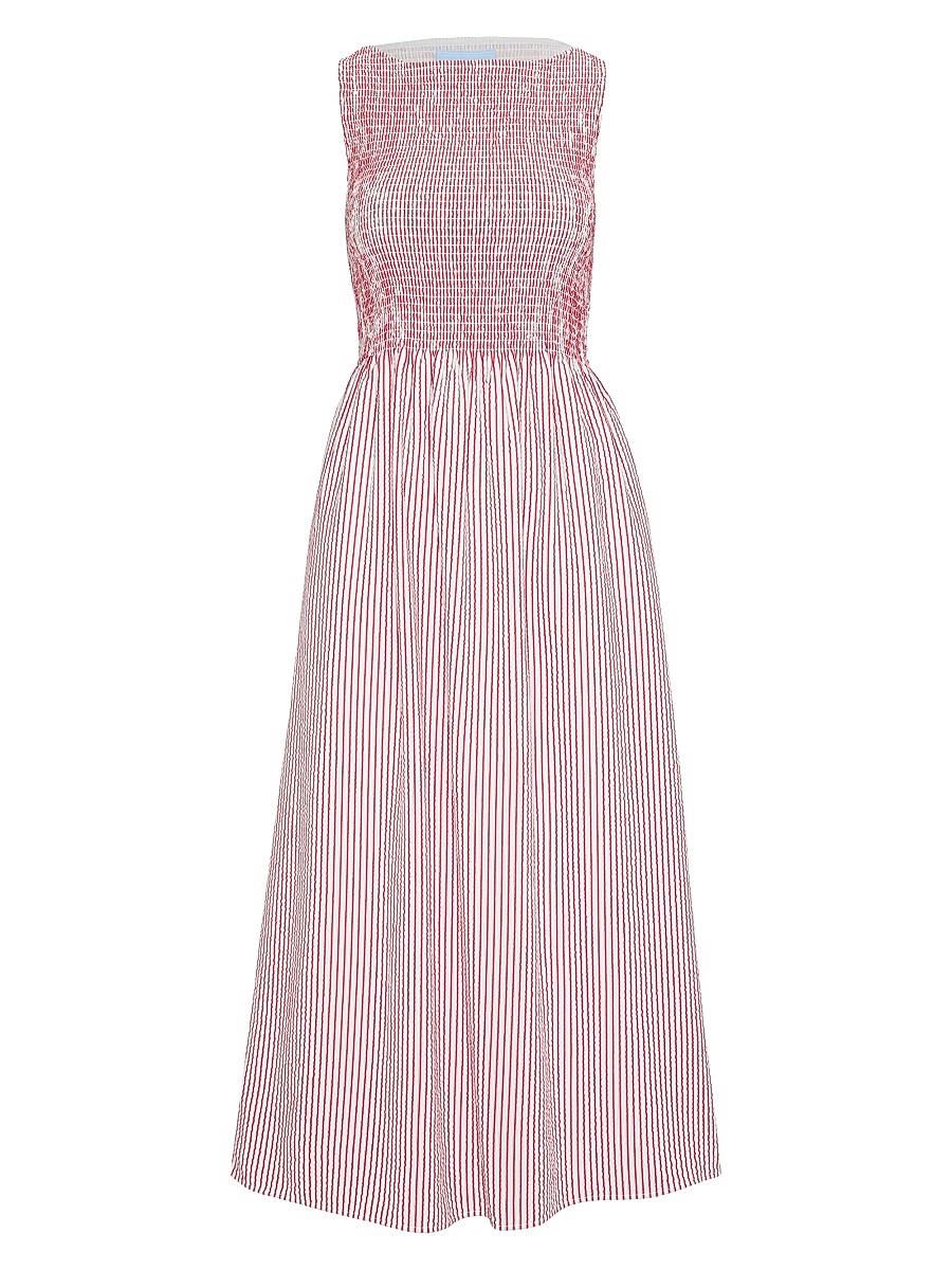 Women's The Cosima Nap Dress - Red Ticking Stripe