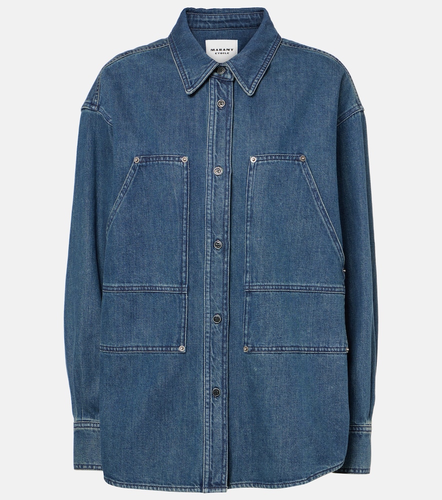 Okely denim overshirt