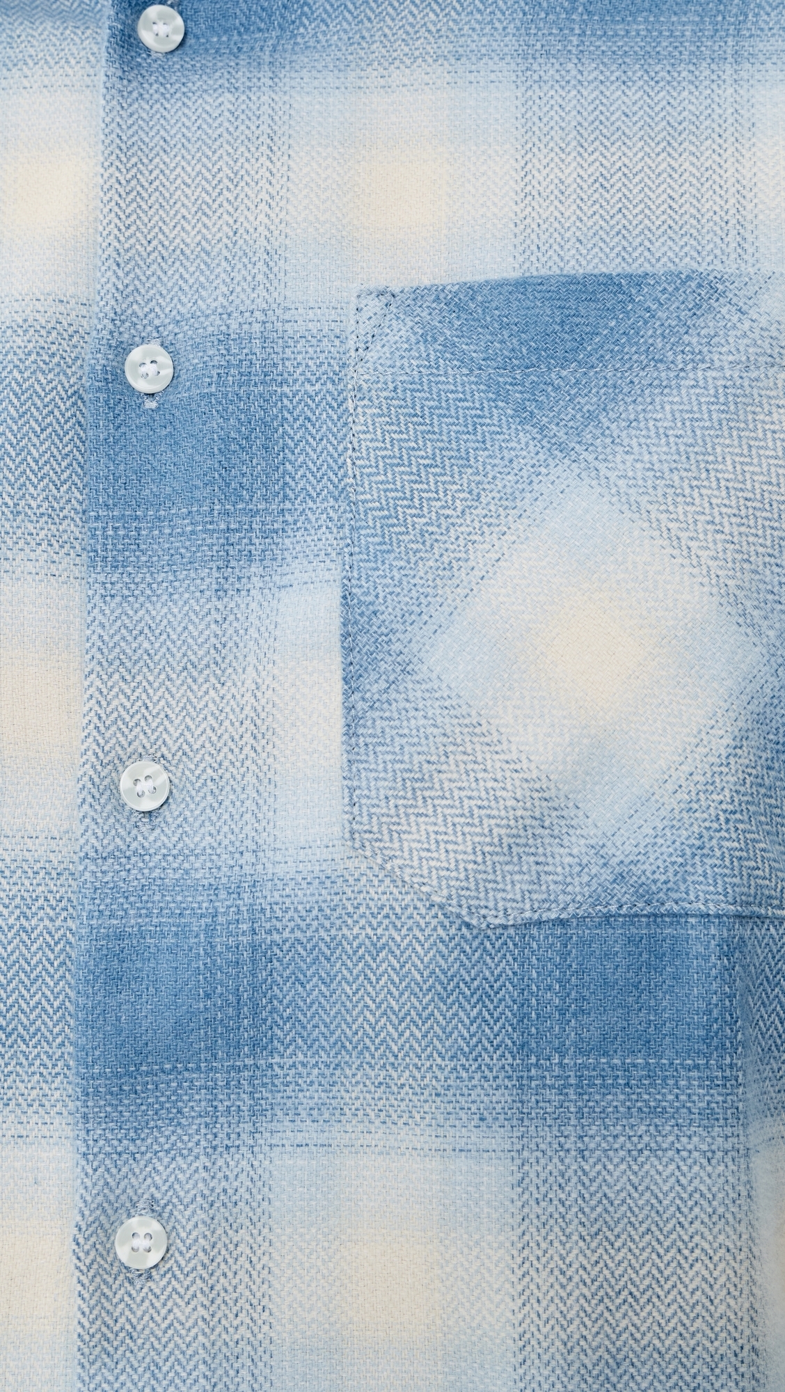 True Supple Flannel Faded Indigo