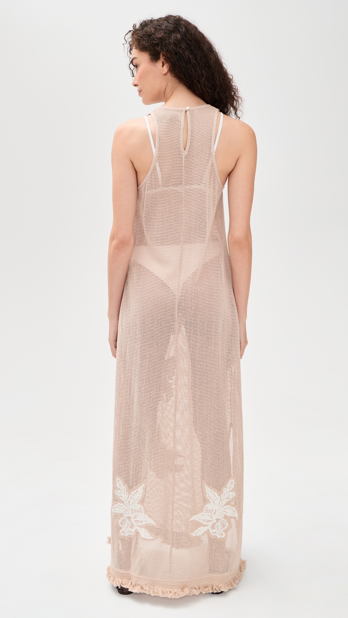 Fragola Net Dress Caramel