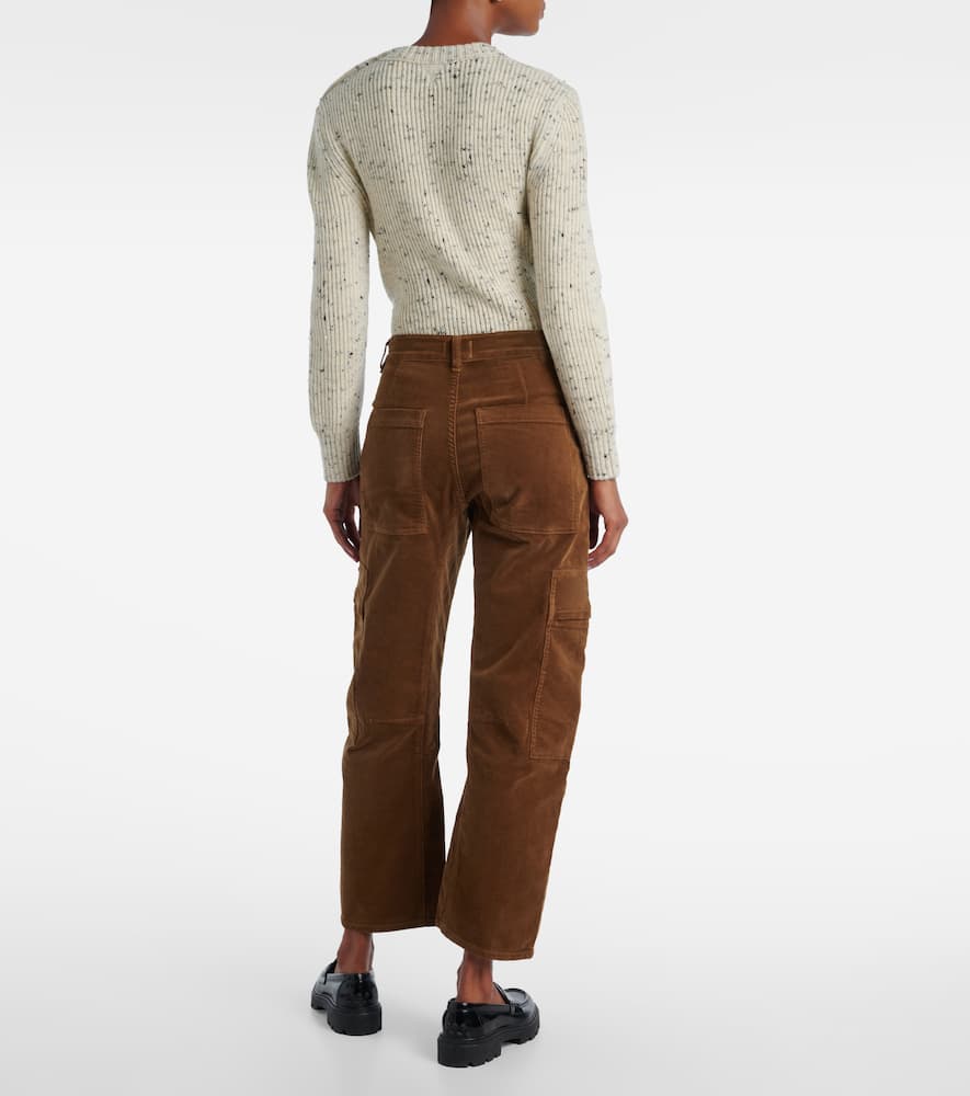 Marcelle cotton corduroy cargo pants