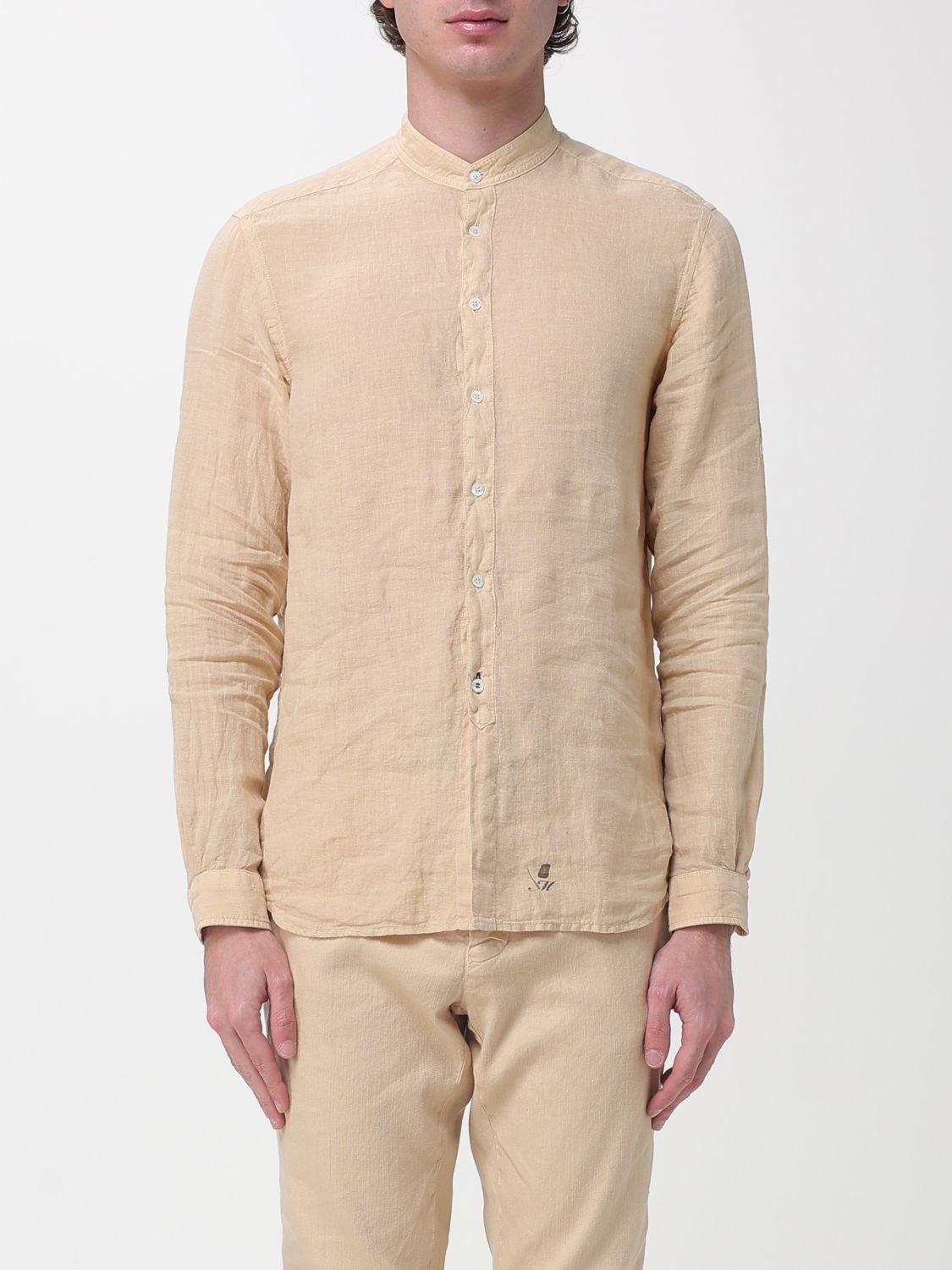 Shirt Men color Beige