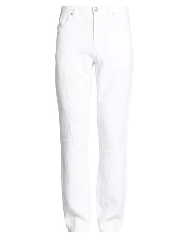 Man Pants White Size 32 Linen