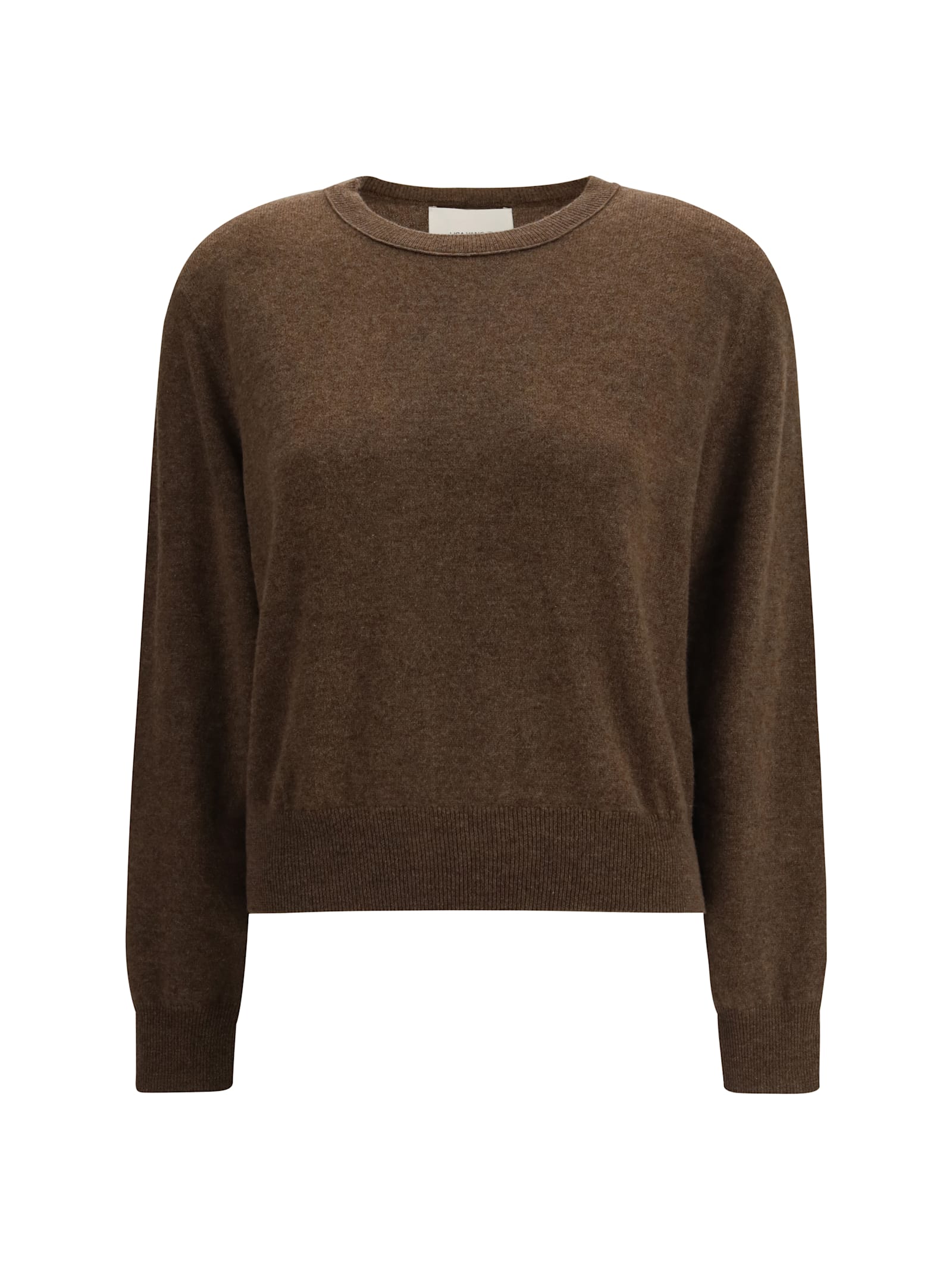 Greer Crewneck Sweater Knitwear Brown
