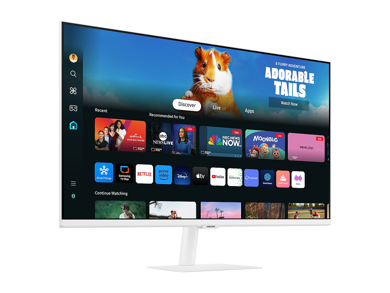 32" Smart Monitor M5 (M50D) FHD with Streaming TV and Speakers(LS32DM501ENXZA)