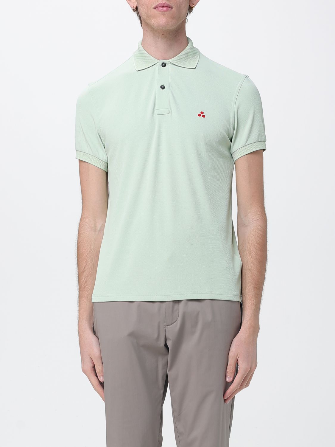 Peuterey piqué polo shirt - Blue