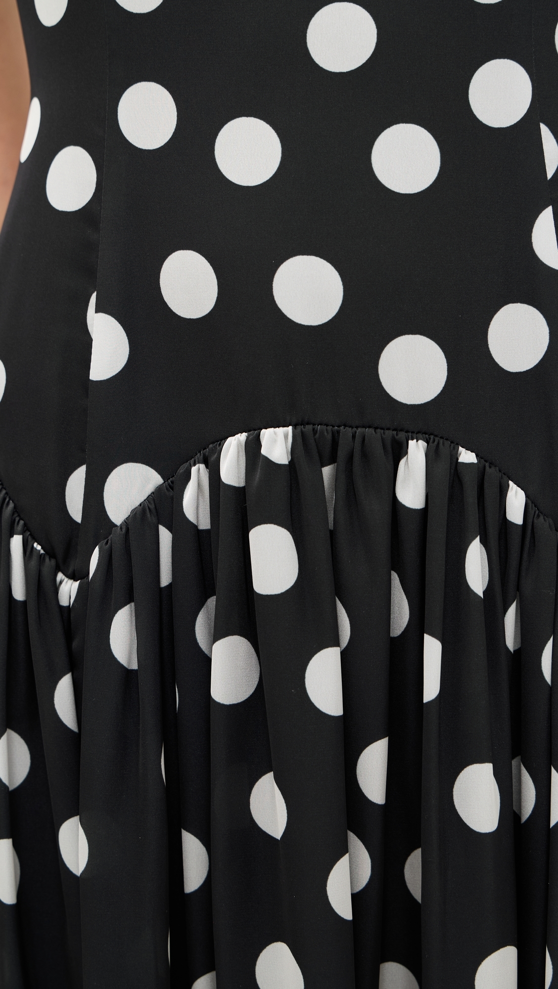 O. p.t Auden Dress Black Polka Dot