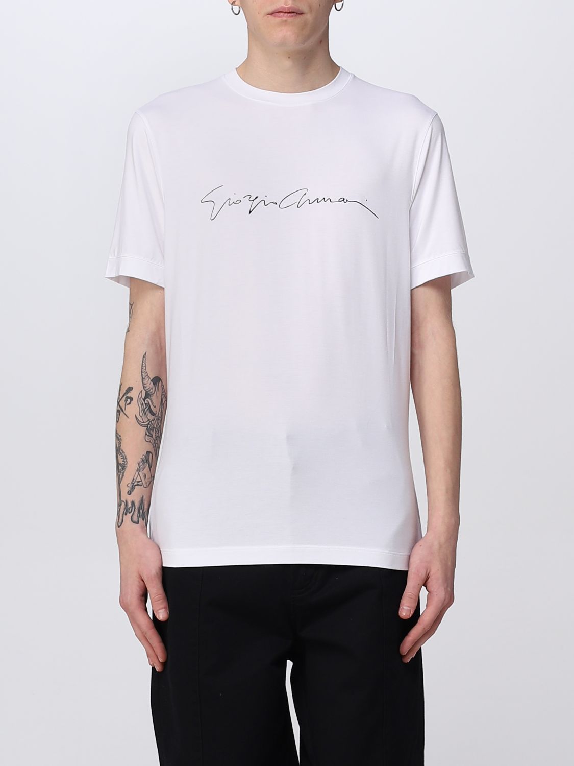 T-Shirt Men color White