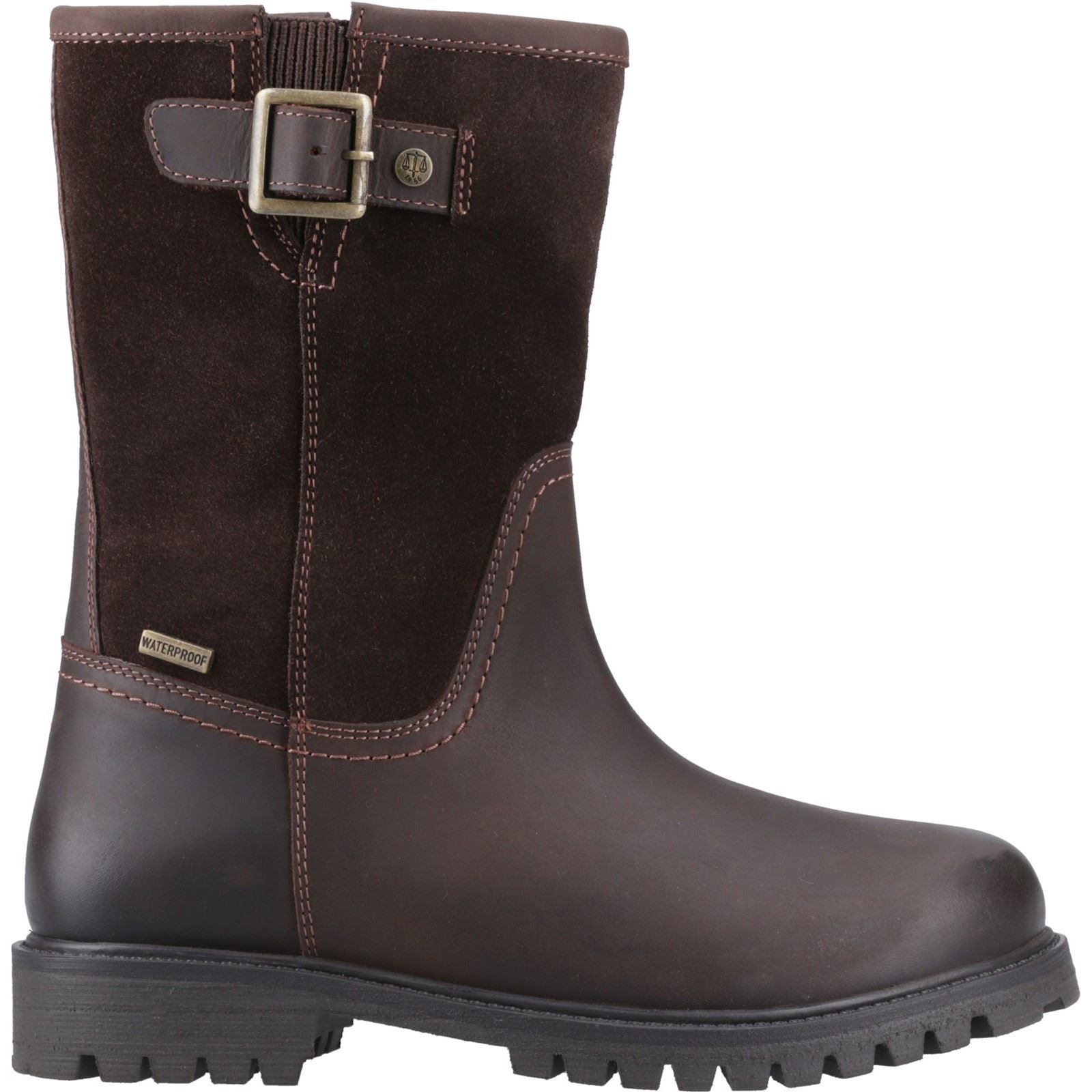 Hunter Canna Ankle Boot Leather Women's Brown Boot