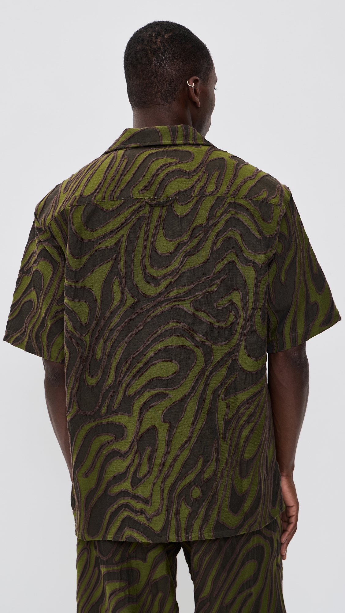 Aloha Shirt Camo Jacquard