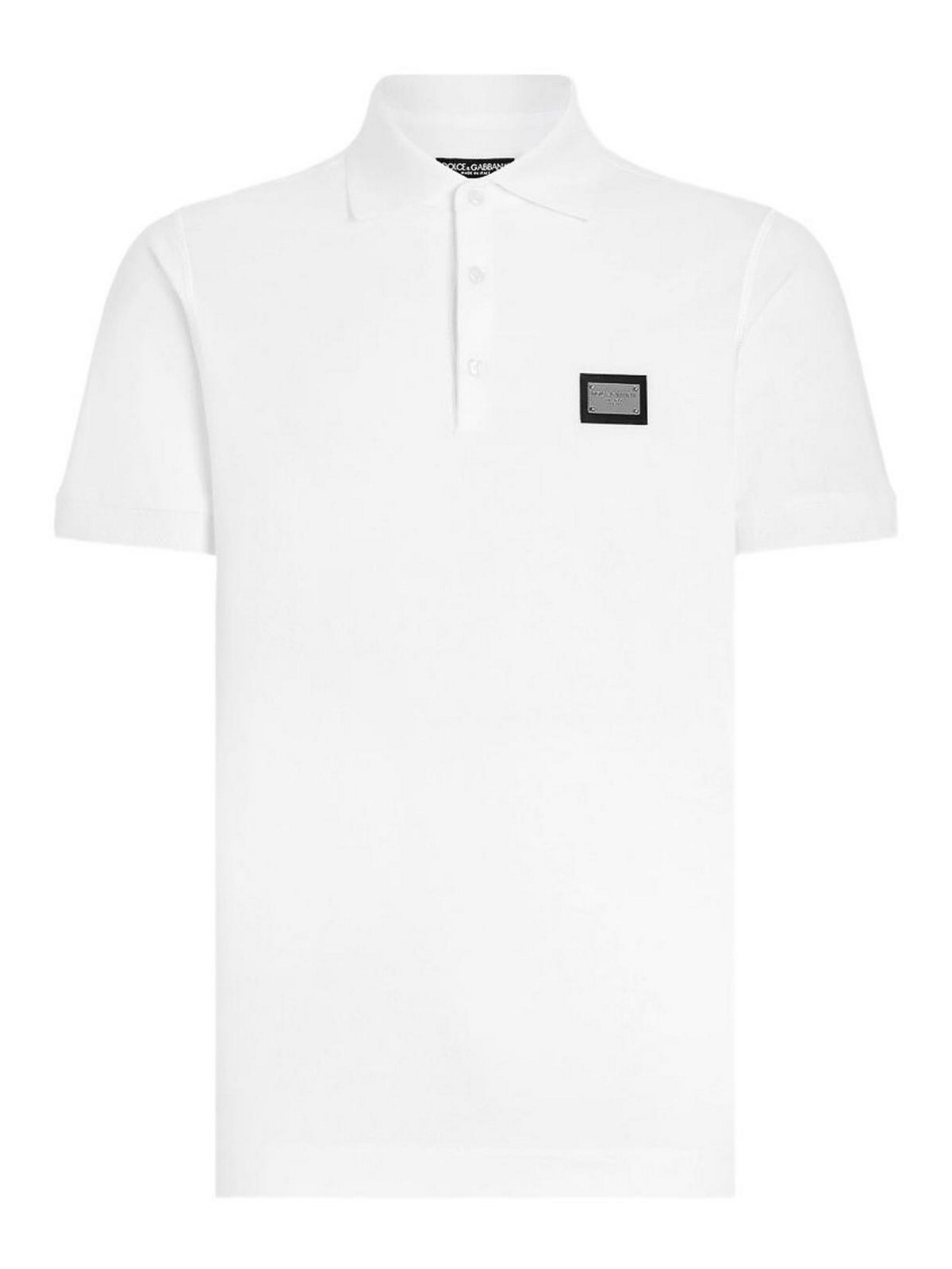 Dolce&Gabbana - polo shirt straight cut collar short sleeve