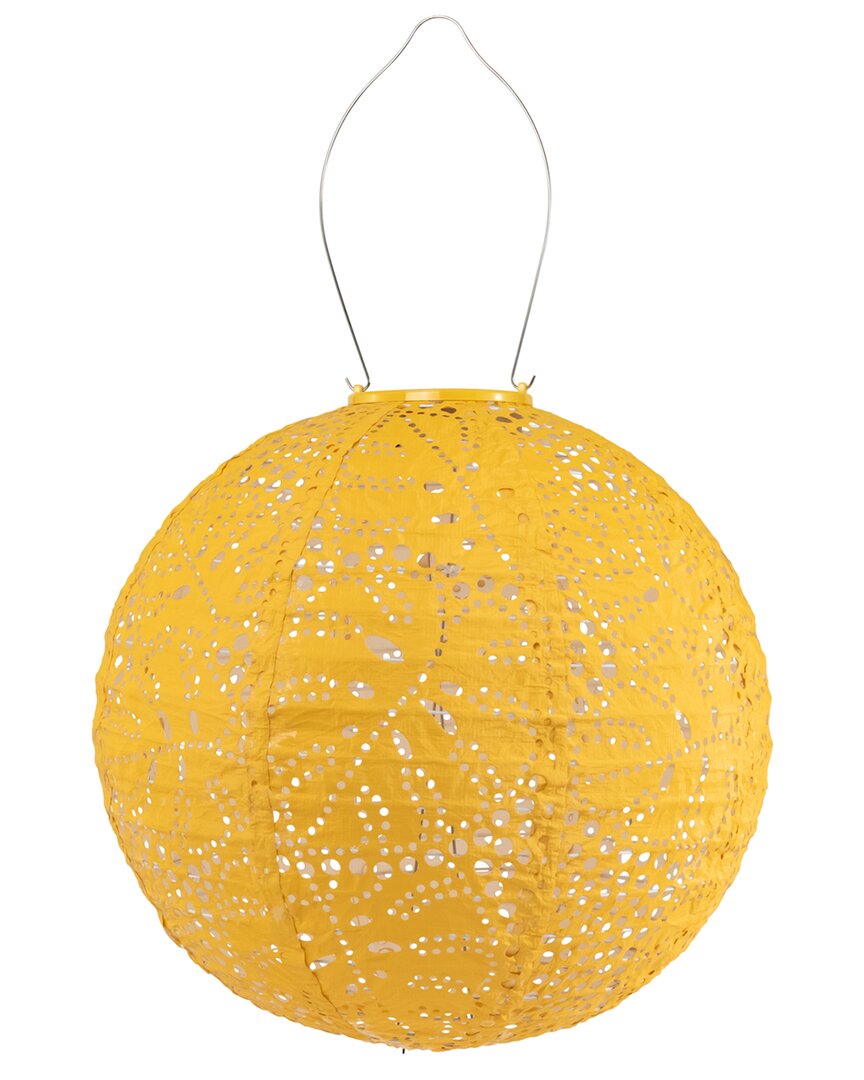 Home & Garden Stella Monsera 12In Globe Solar Lantern