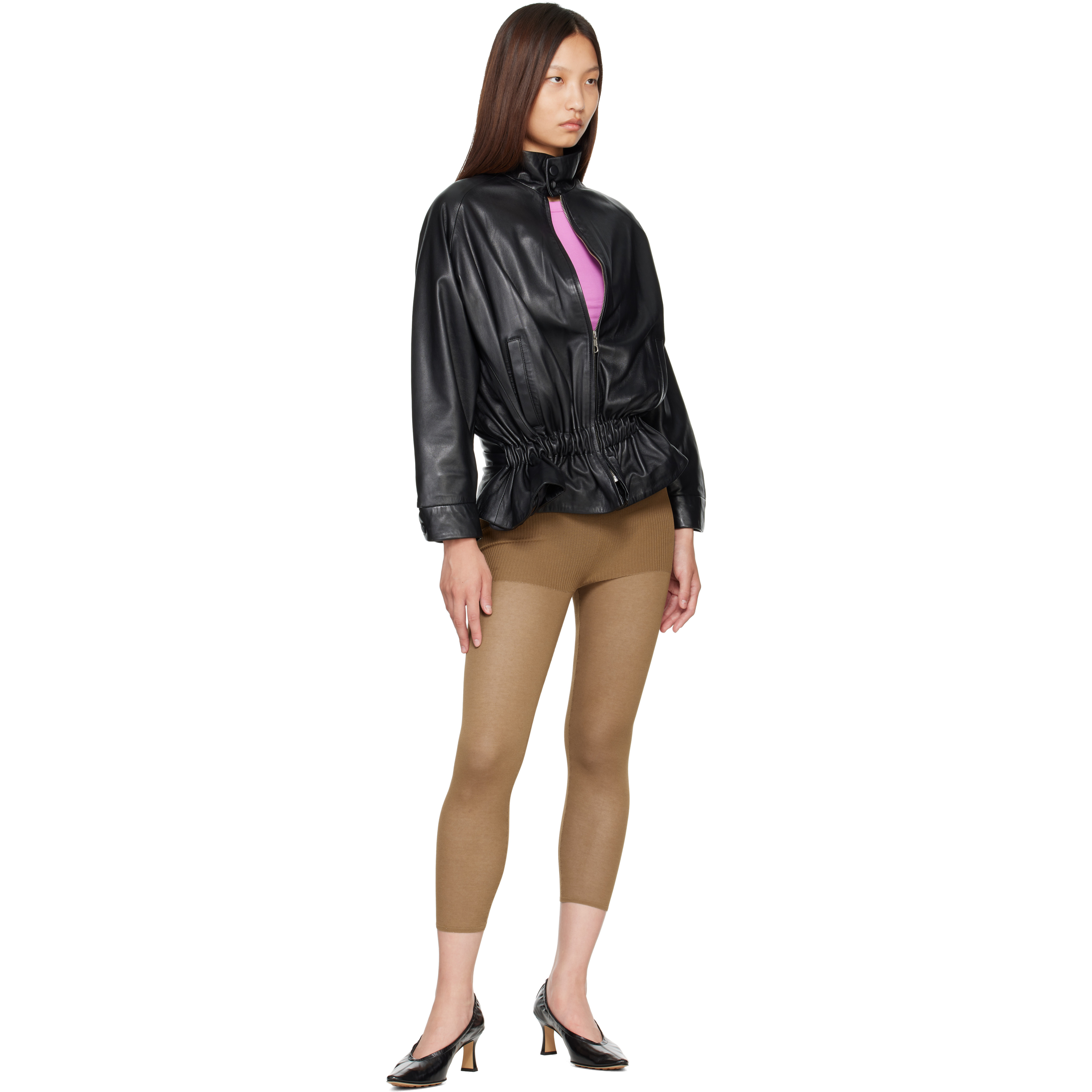 Brown Meleta Leggings