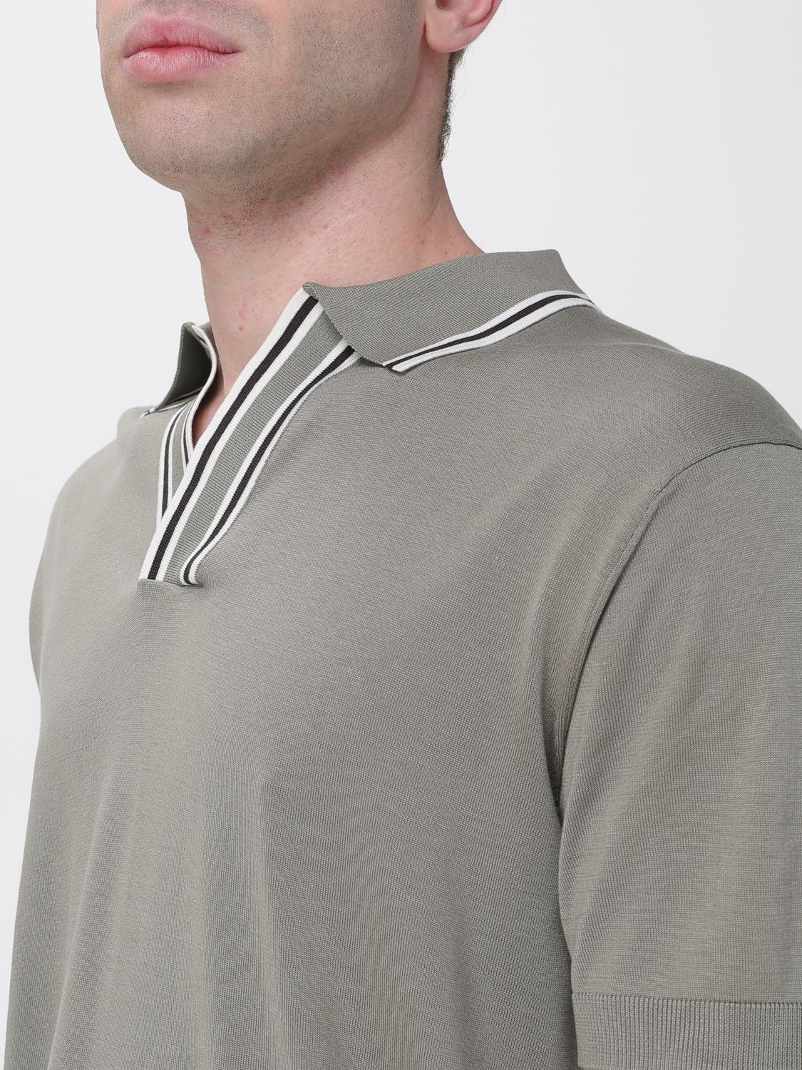 Sweater Men color Mud