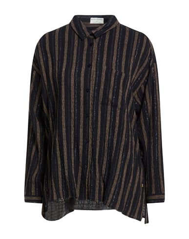 Woman Shirt Midnight blue Size 2 Viscose, Wool, Polyamide, Polyester