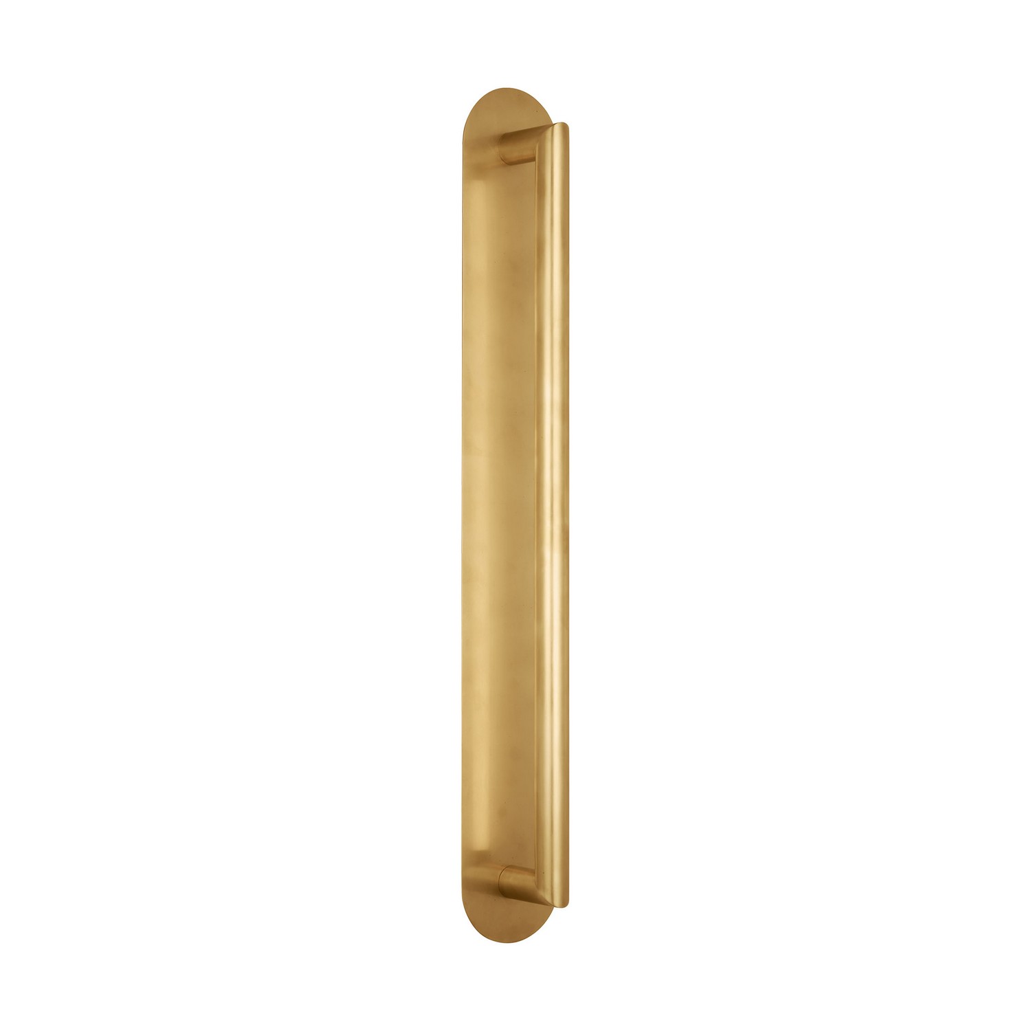 Natural Brass LED Wall Sconce from the Fielle Collection