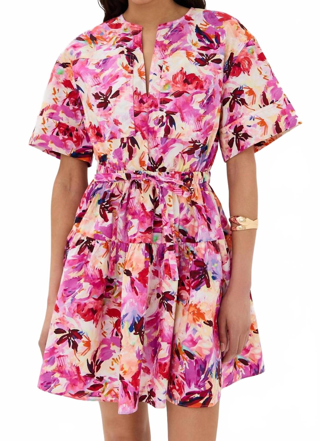 Nadira Dress In Azalea