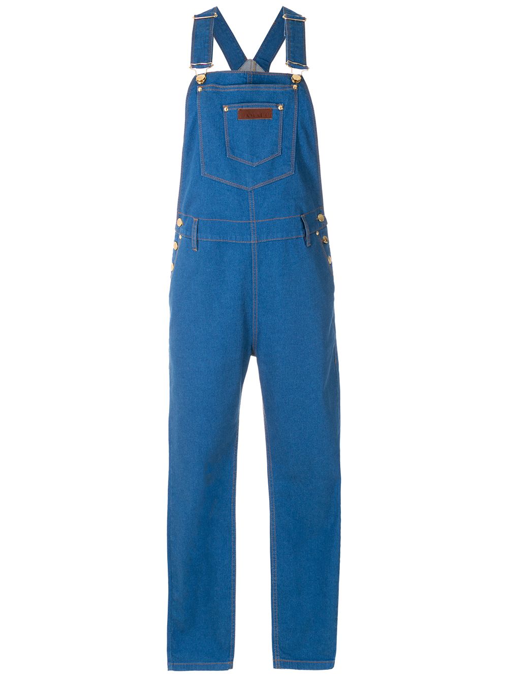 Denim straight uungarees - Blue