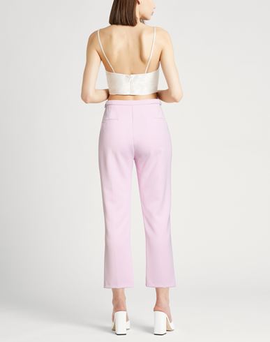 Woman Pants Pink Size 8 Polyester, Elastane