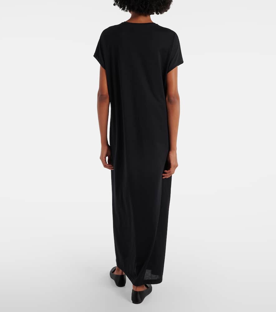 Verda cotton-blend jersey maxi dress