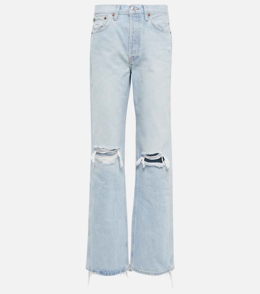 '90s high-rise straight jeans