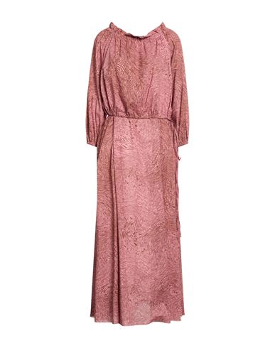 Woman Maxi dress Pink Size 6 Cotton