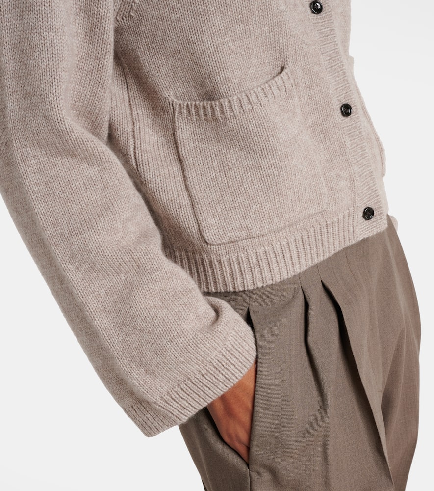 Wool and cashmere cardigan