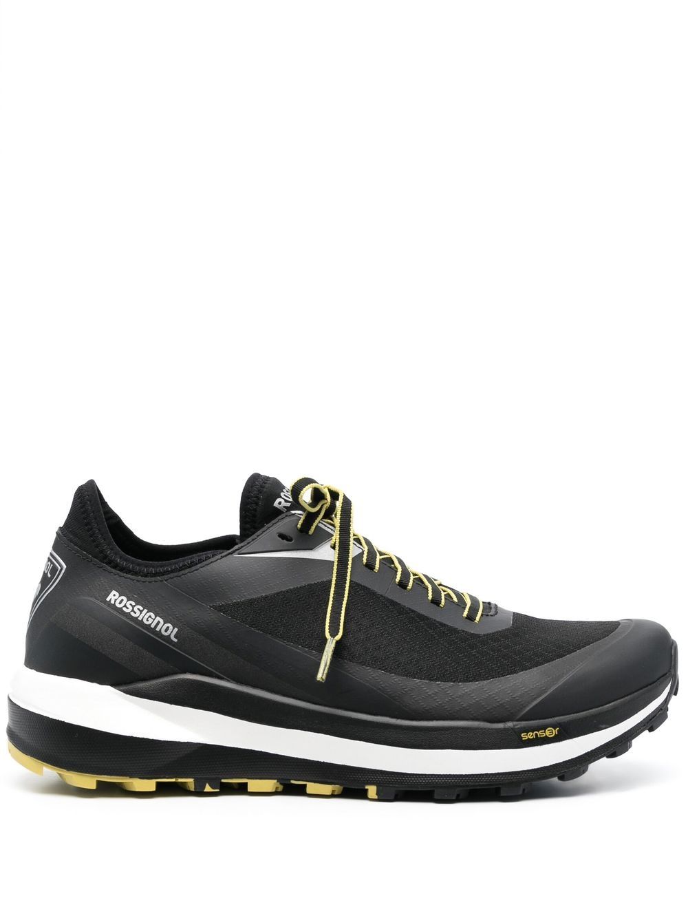 Waterproof lace-up sneakers - Black