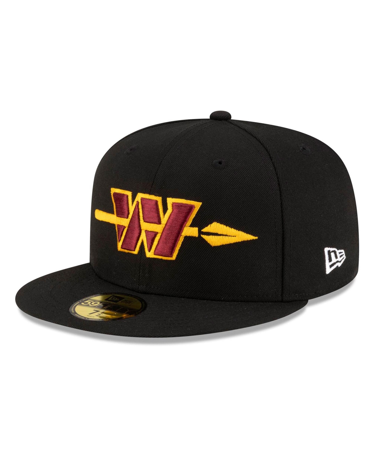 Men's Black Washington Commanders Alternate 59FIFTY Fitted Hat - Black