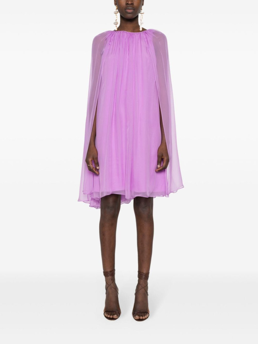 - Silk Midi Dress