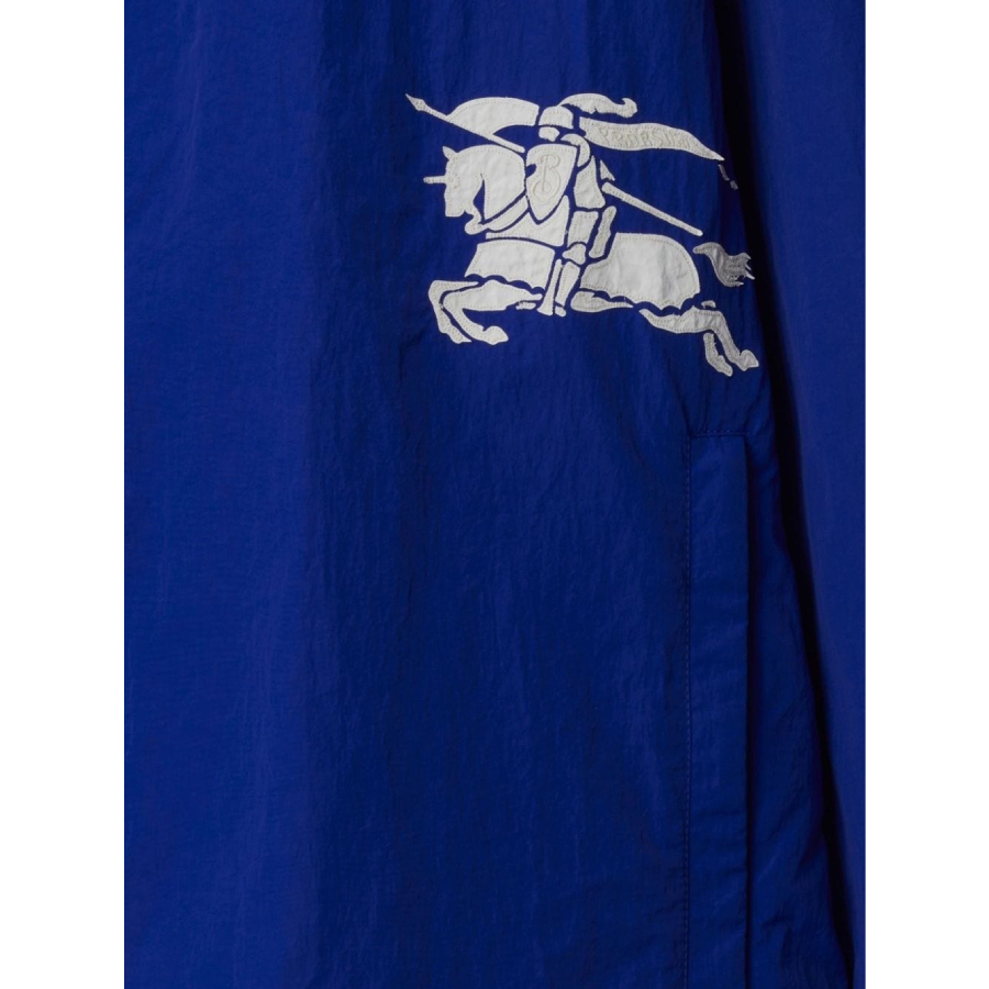 Equestrian Knight-Applique Hooded Jacket