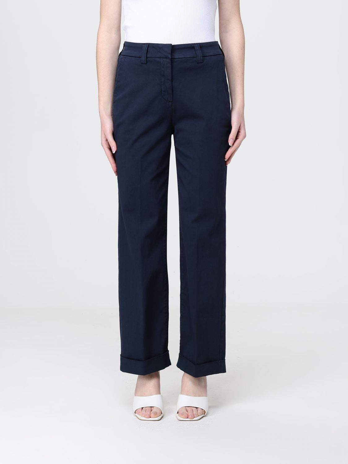 Pants Woman color Blue