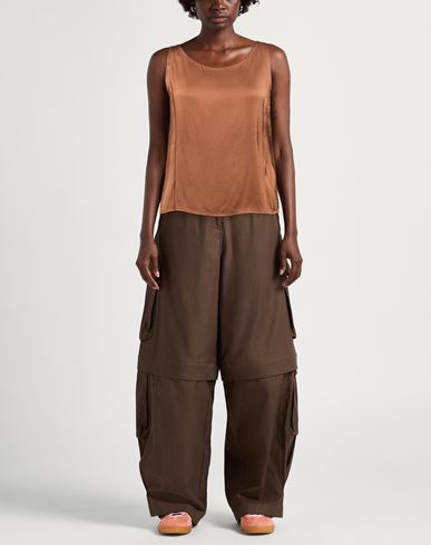 Woman Top Rust Size 4 Viscose, Elastane
