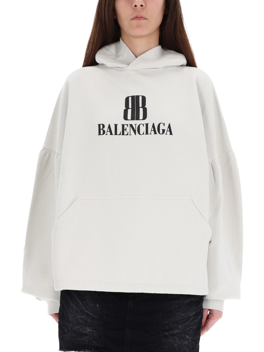 Oversized Mini Sweatshirt