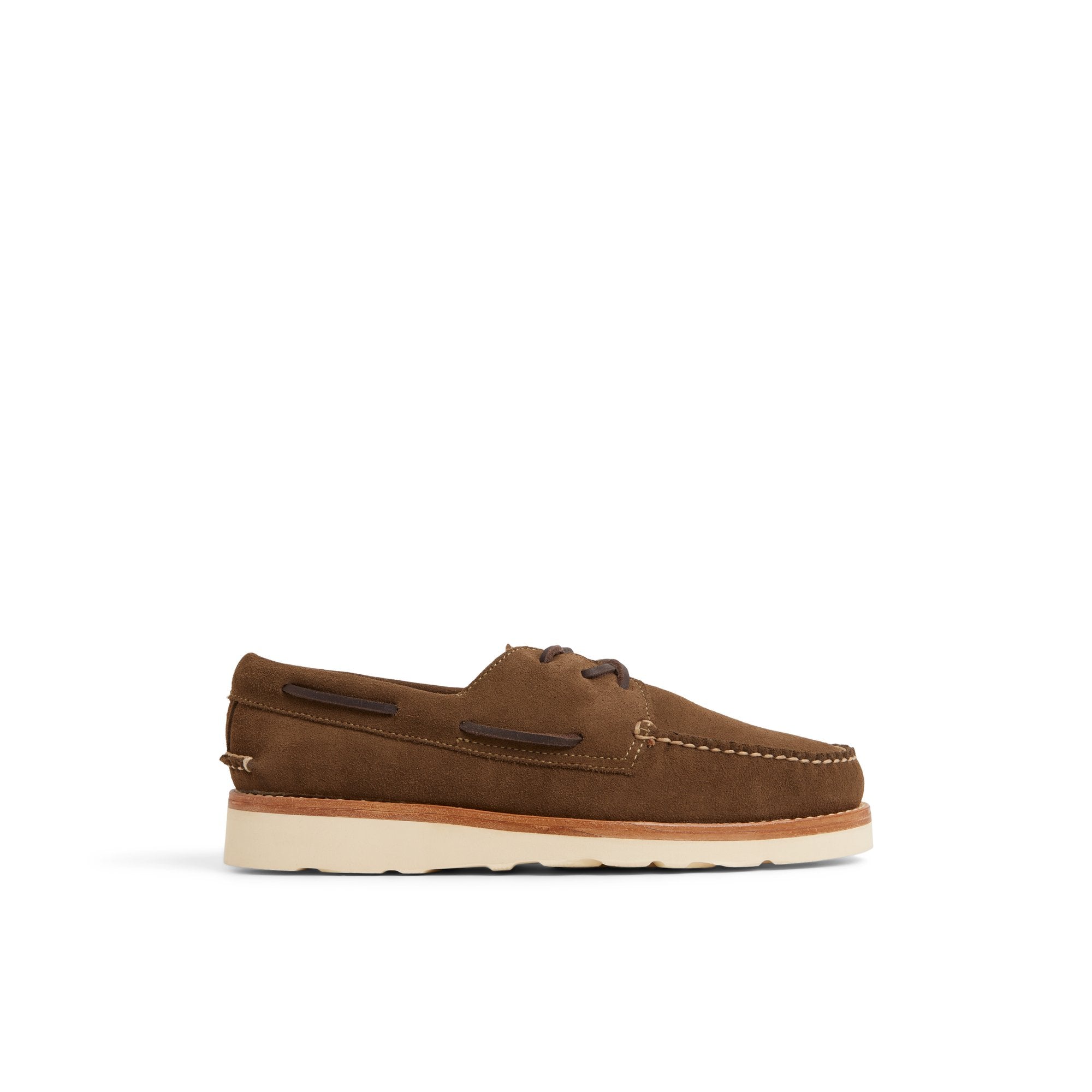 3 Eye Boat Shoe in Other Green