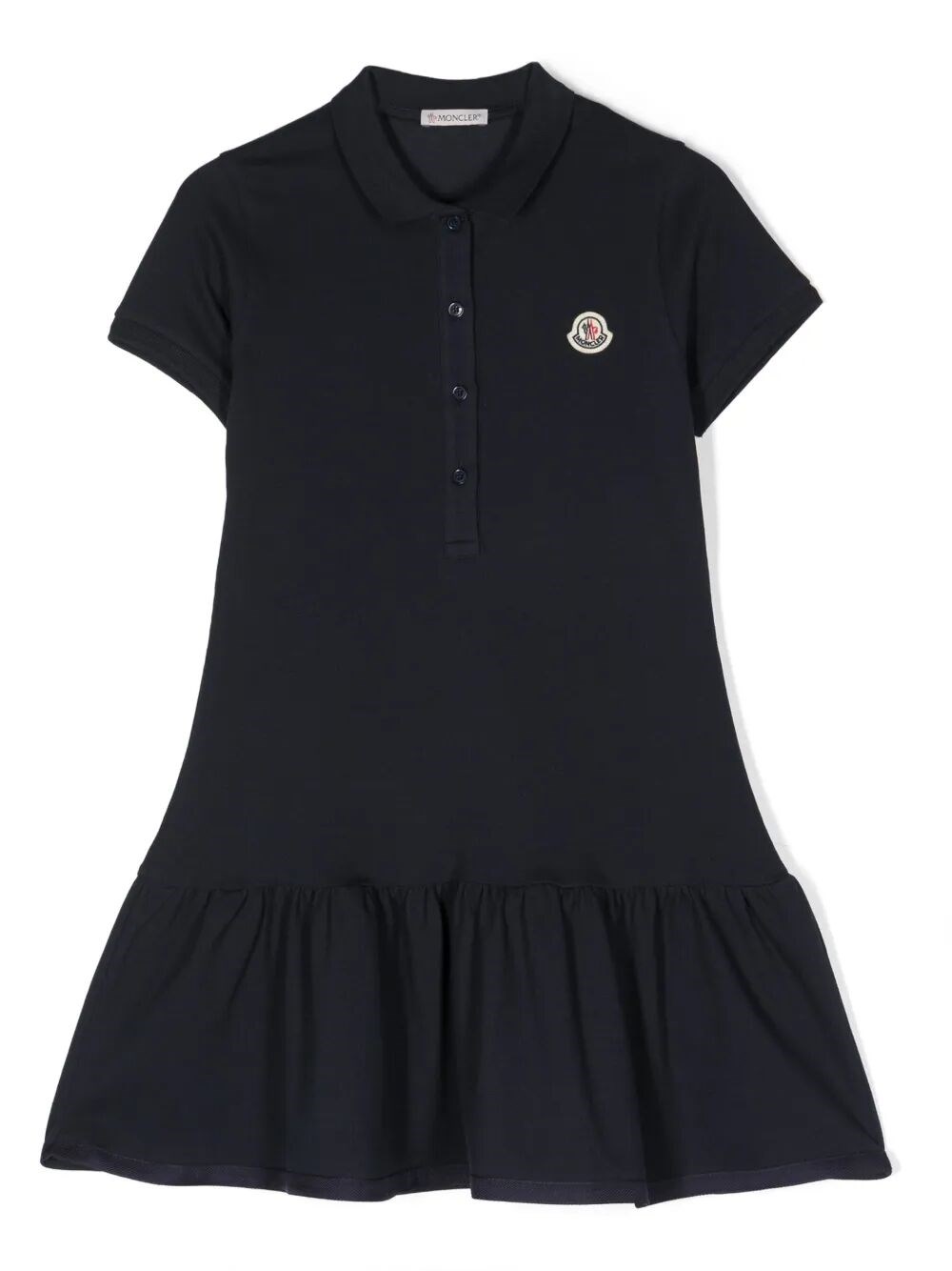 Logo-Patch Polo Dress