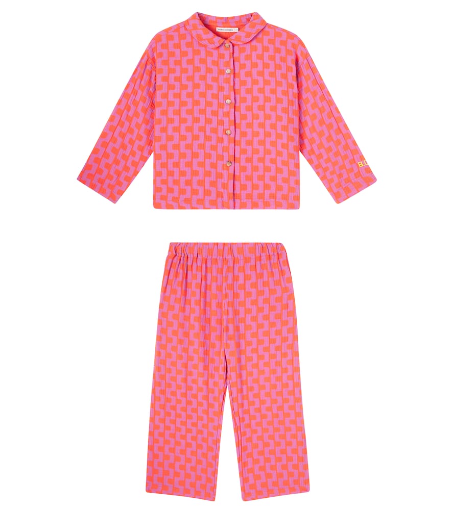 Printed cotton pajamas